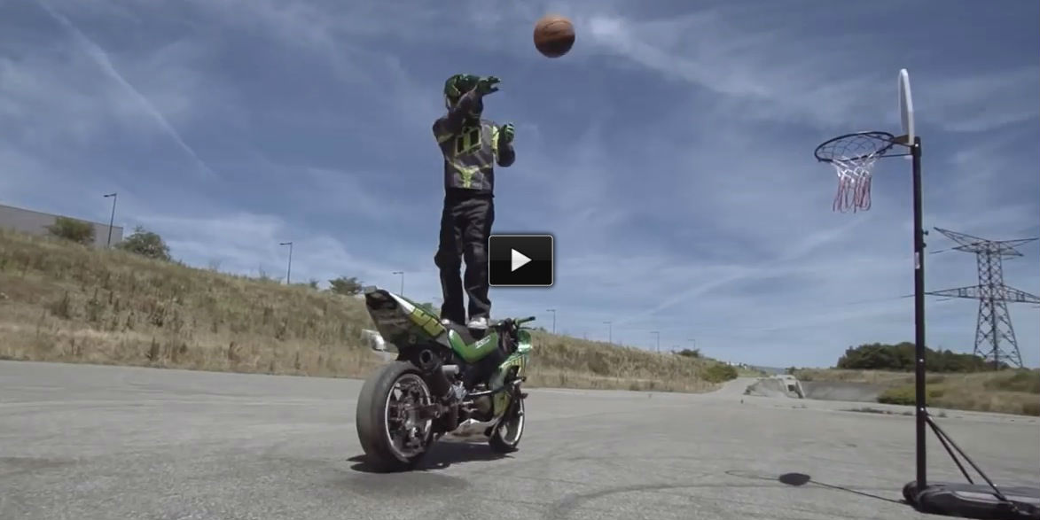 Motorcycle Stunt bike challenge skill shoot
